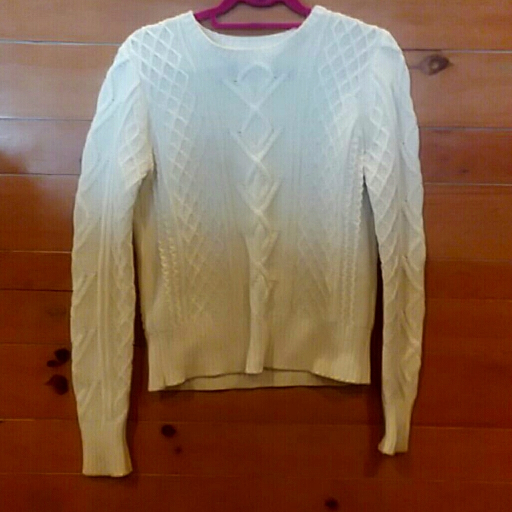 White sweater